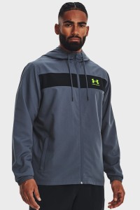 Ветровка мужская Under Armour UA SPORTSTYLE WINDBREAKER серая 1361621-044 изображение 2