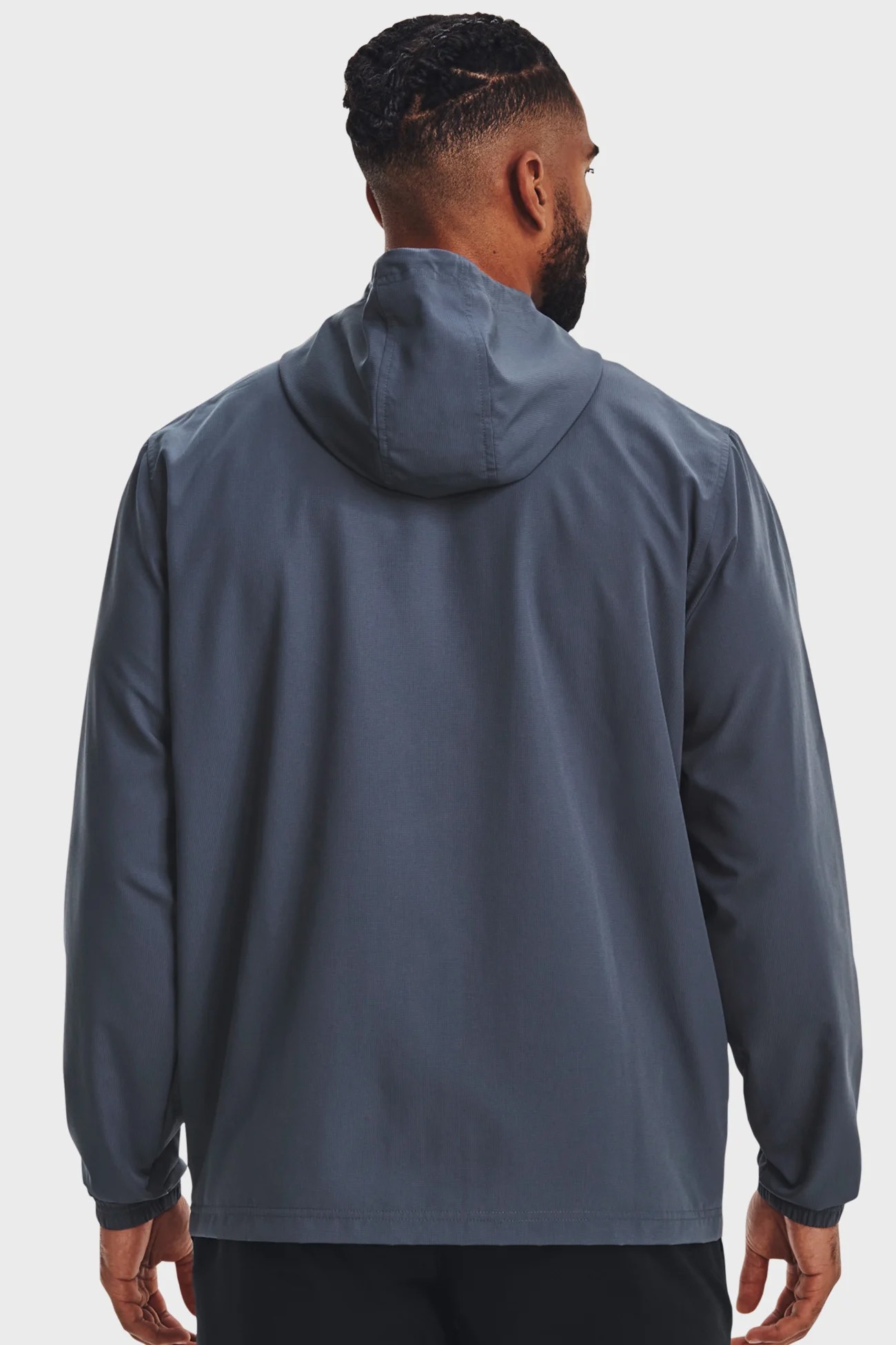 Ветровка мужская Under Armour UA SPORTSTYLE WINDBREAKER серая 1361621-044 изображение 4