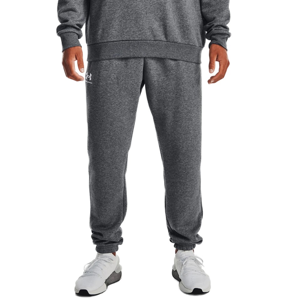 Штани чоловічі Under Armour UA Essential Fleece Jogger сірі 1373882-012 — фото 1