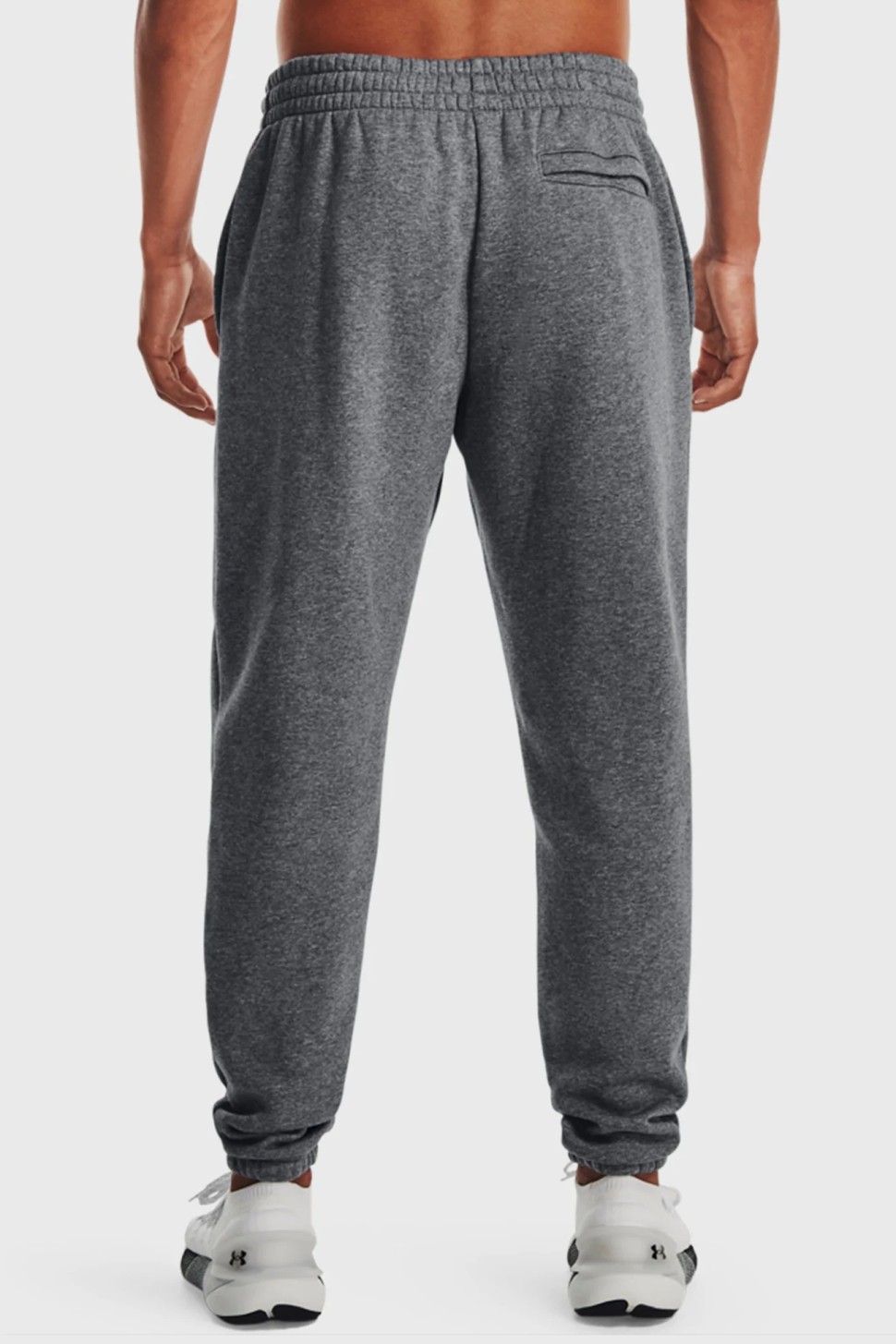 Штани чоловічі Under Armour UA Essential Fleece Jogger сірі 1373882-012 — фото 3