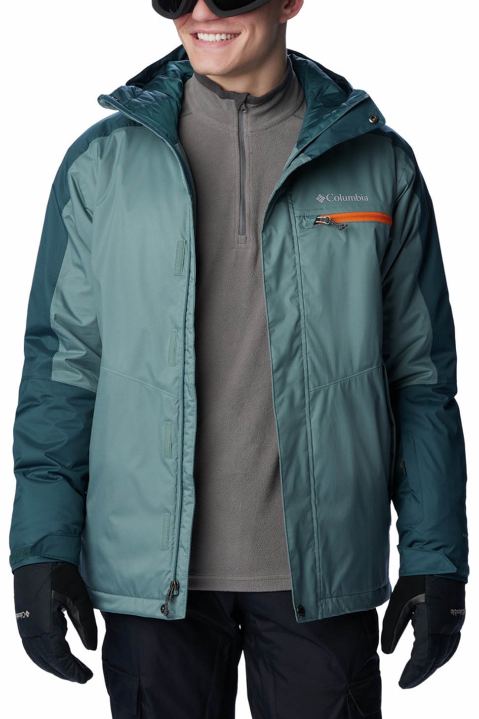Куртка чоловіча Columbia Valley Point™ Jacket бірюзова 1909951-346 — фото 3