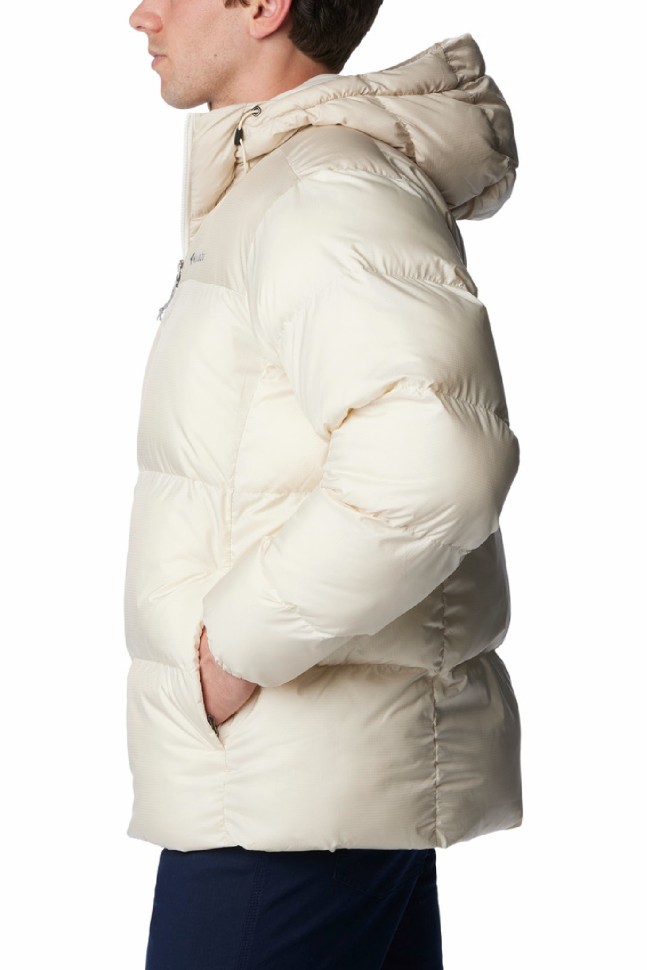 Куртка мужская Columbia Puffect™ Hooded Jacket бежевая 2008414-191 изображение 2