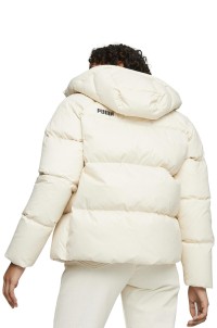 Куртка жіноча Puma Hooded Ultra Down Puffer Jacket молочна 67536987 изображение 3