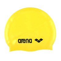 Шапочка для плавання дитяча Arena CLASSIC SILICONE JR жовта 91670-035