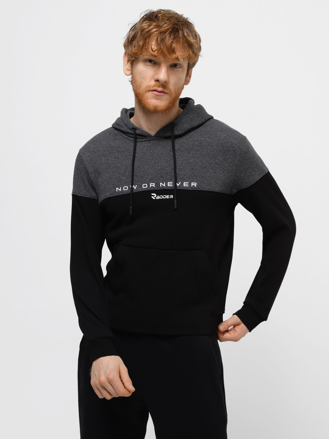 Толстовка чоловіча Radder Marcon темно-сіра 442404-020 изображение 2