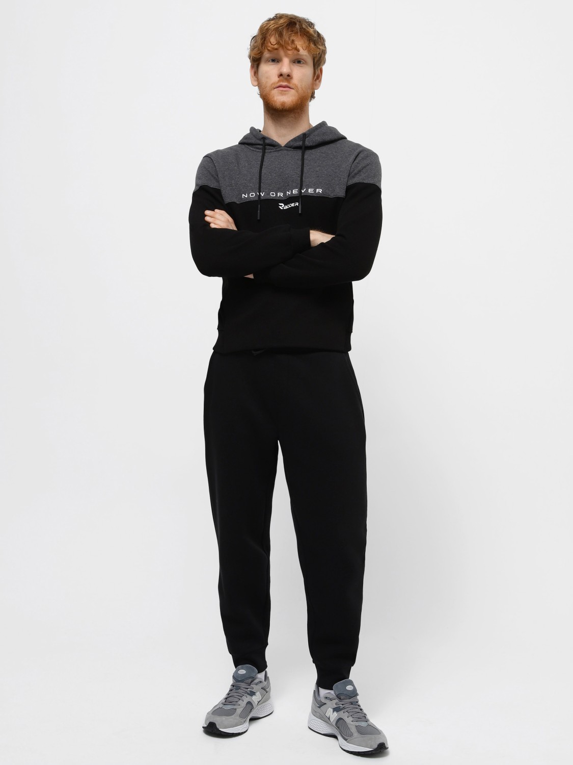 Толстовка чоловіча Radder Marcon темно-сіра 442404-020 изображение 4