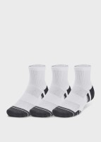 Шкарпетки  Under Armour UA Performance Cotton 3p Qtr білі 1379528-100 изображение 2
