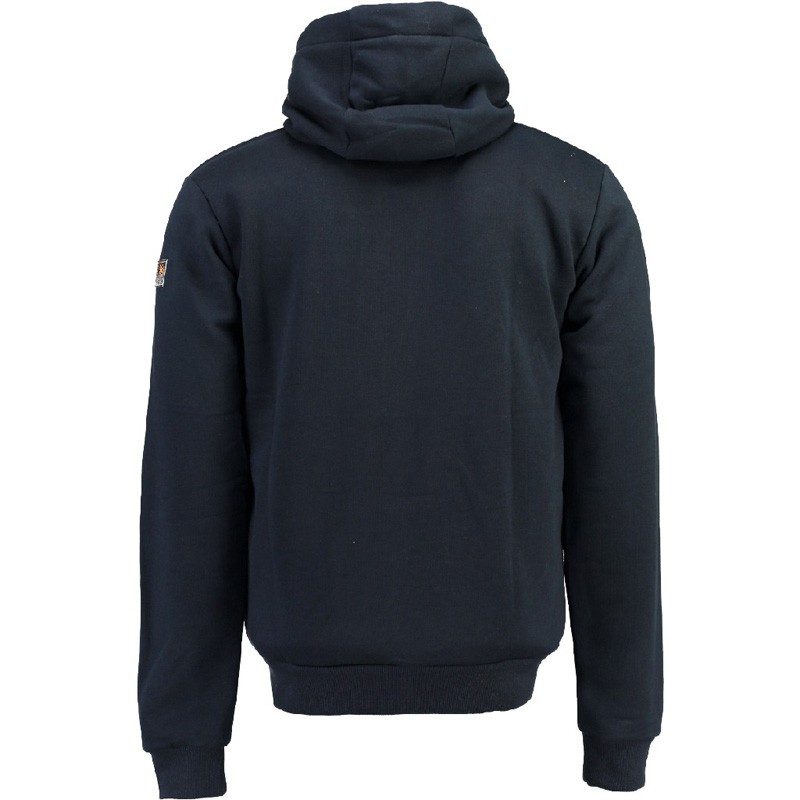 Толстовка мужская Geographical Norway синяя SQ401H-450 — фото 2 — Sport City Толстовка мужская Geographical Norway синяя SQ401H-450 — фото 2