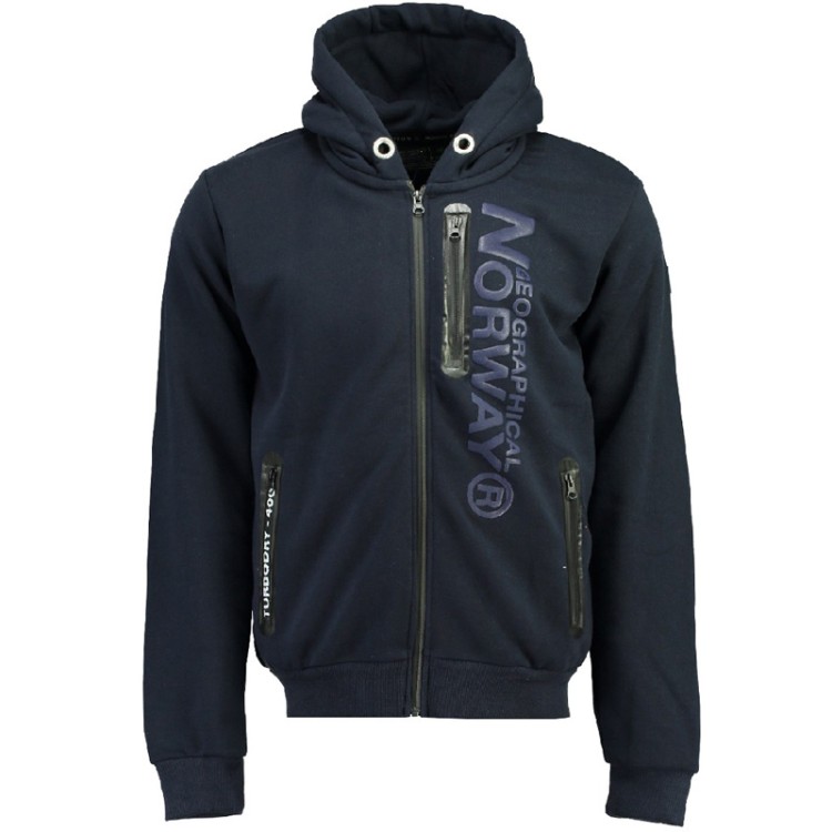 Толстовка мужская Geographical Norway синяя SQ401H-450 изображение 1