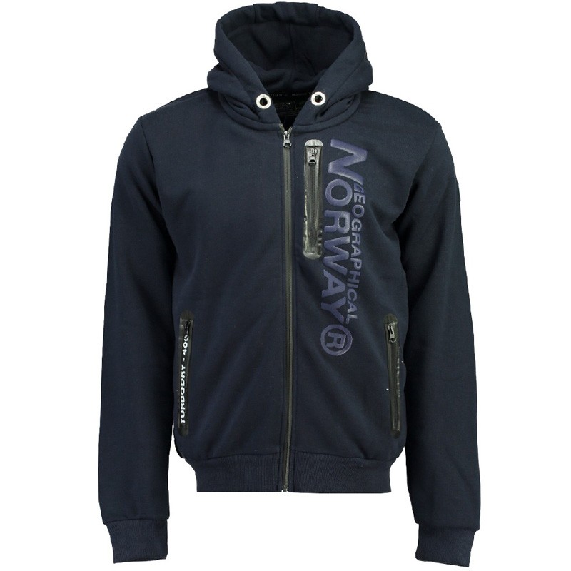 Толстовка мужская Geographical Norway синяя SQ401H-450 изображение 1