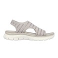 Сандалии женские Skechers Flex Appeal 4.0 серые 119479 STN