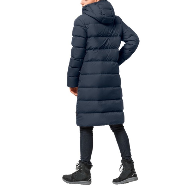 Куртка пуховая женская Jack Wolfskin синяя 1204131-1910 изображение 2
