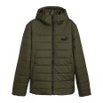 Куртка чоловіча Puma ESS Hooded Padded Jacket оливкова 84893870