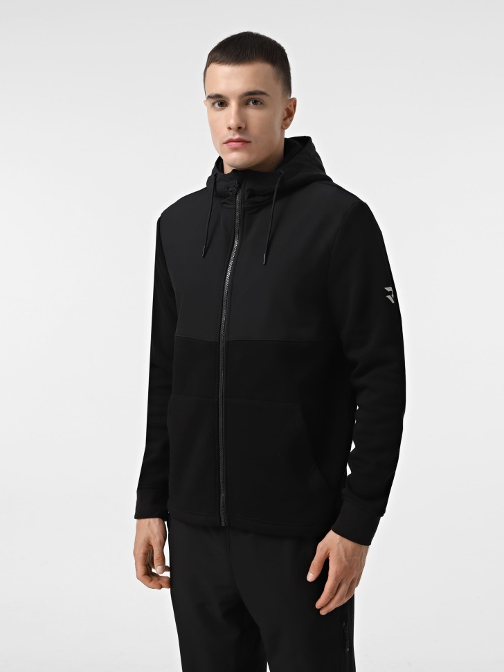 Толстовка чоловіча Radder Kapaori чорна 782501-010 изображение 2