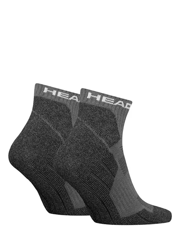 Шкарпетки чоловічі HEAD HIKING ALL CLIMATES QUARTER сірі 701229025002 изображение 1