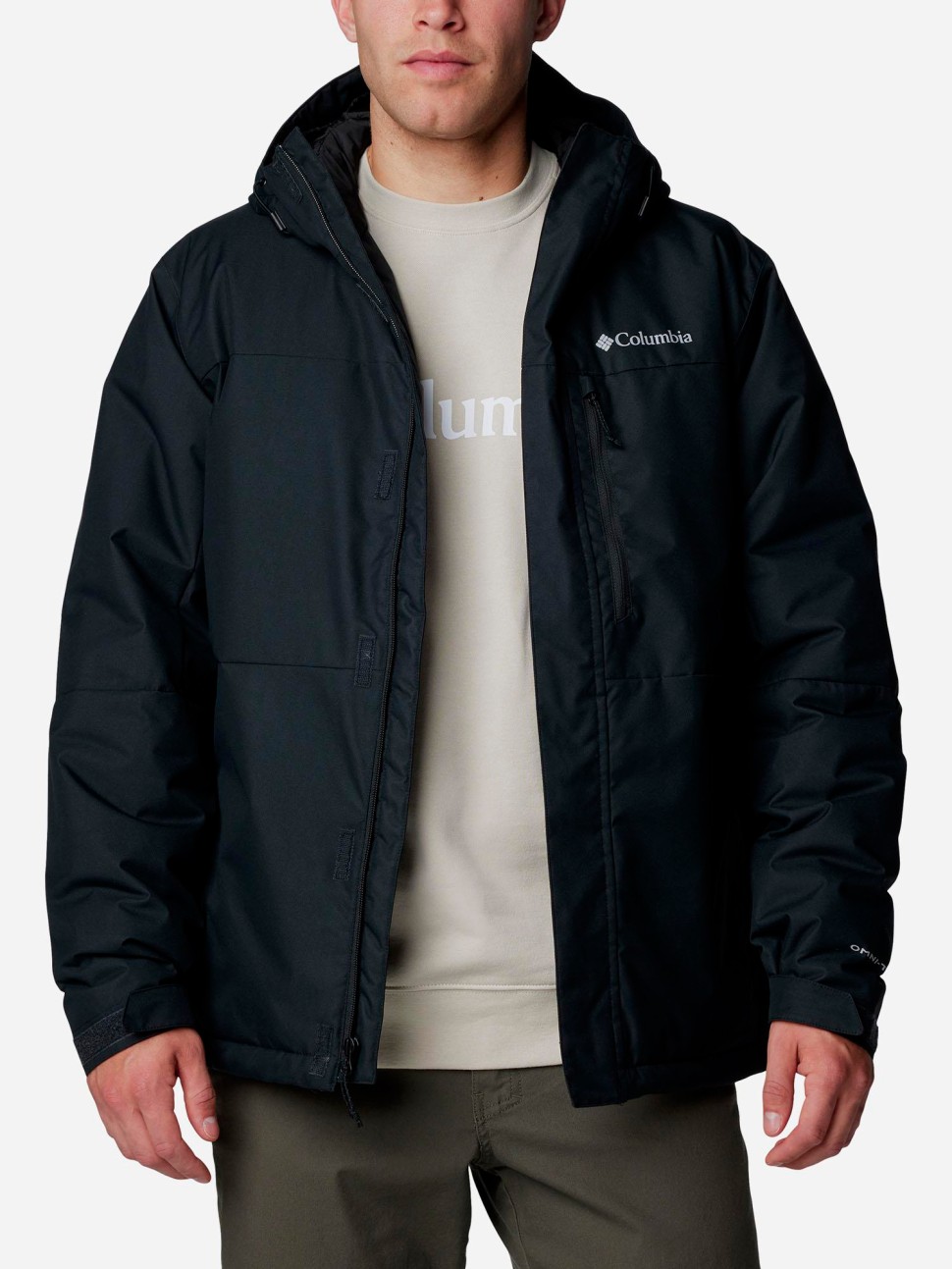 Куртка чоловіча Columbia Hikebound™ II Insulated Jacket чорна 2089541-010 — фото 5