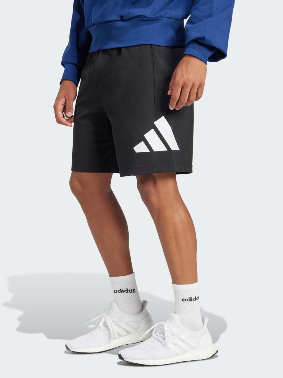 Шорти чоловічі Adidas M BL SJ SHO чорні IS6909 — фото 2