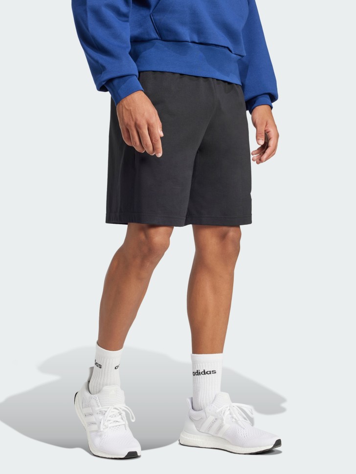 Шорты мужские Adidas M BL SJ SHO черные IS6909 изображение 4