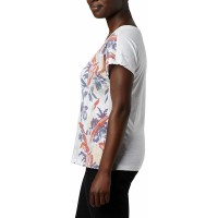Футболка жіноча Columbia  High Dune SS Tee біла 1885961-100 изображение 3