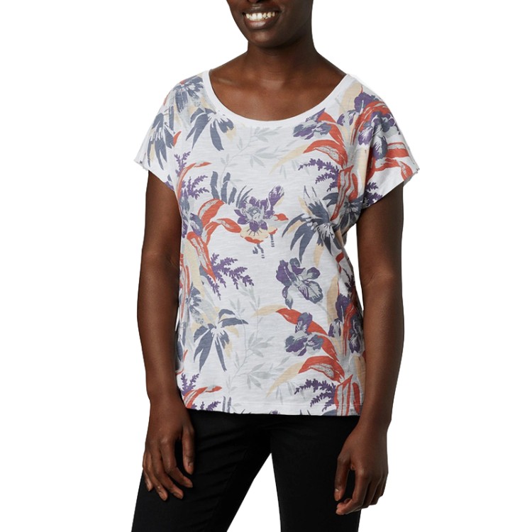 Футболка жіноча Columbia  High Dune SS Tee біла 1885961-100 изображение 1