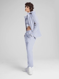 Толстовка жіноча Puma EVOSTRIPE Full-Zip Hoodie блакитна 68505047 изображение 6