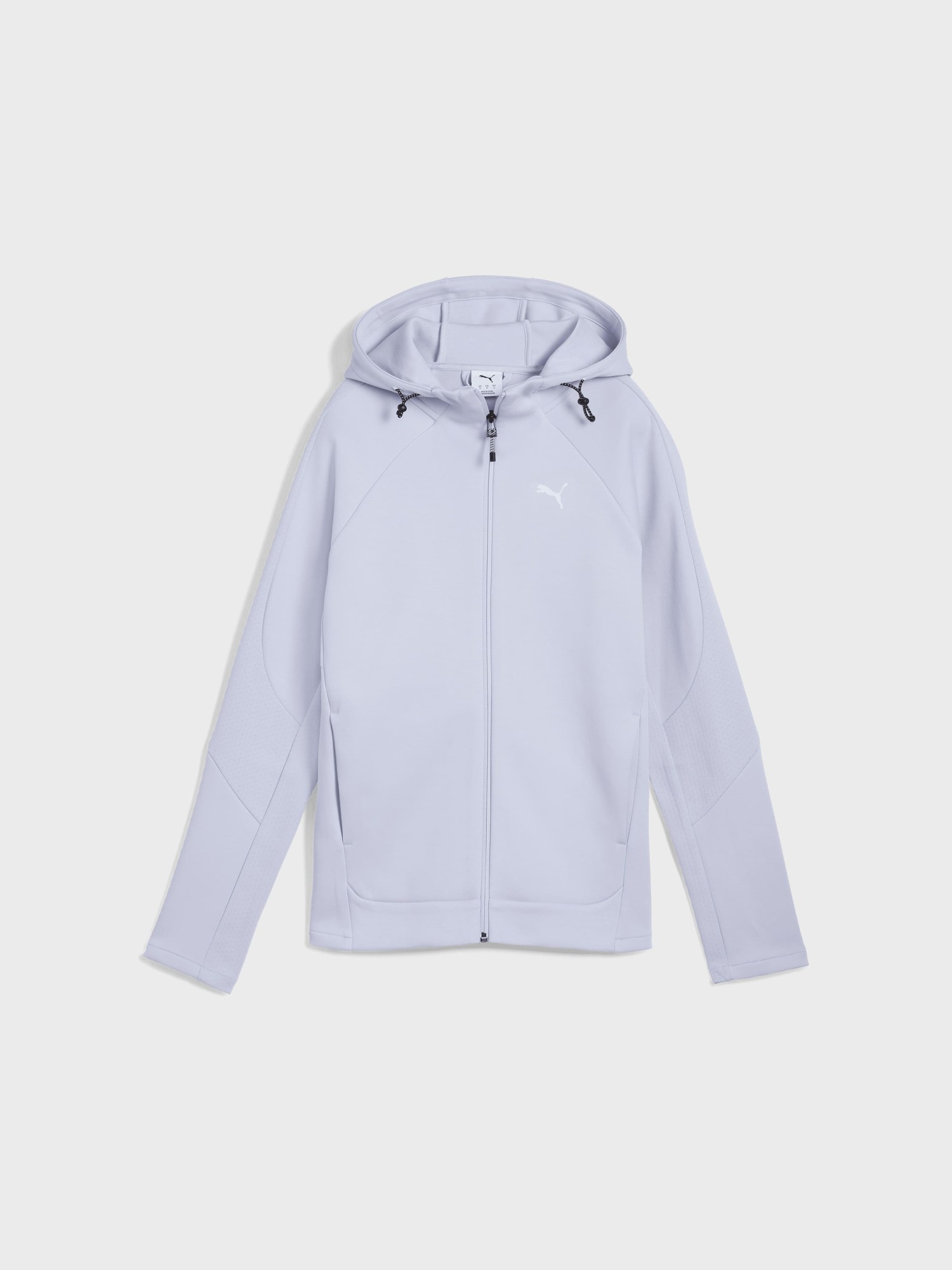 Толстовка жіноча Puma EVOSTRIPE Full-Zip Hoodie блакитна 68505047 изображение 7