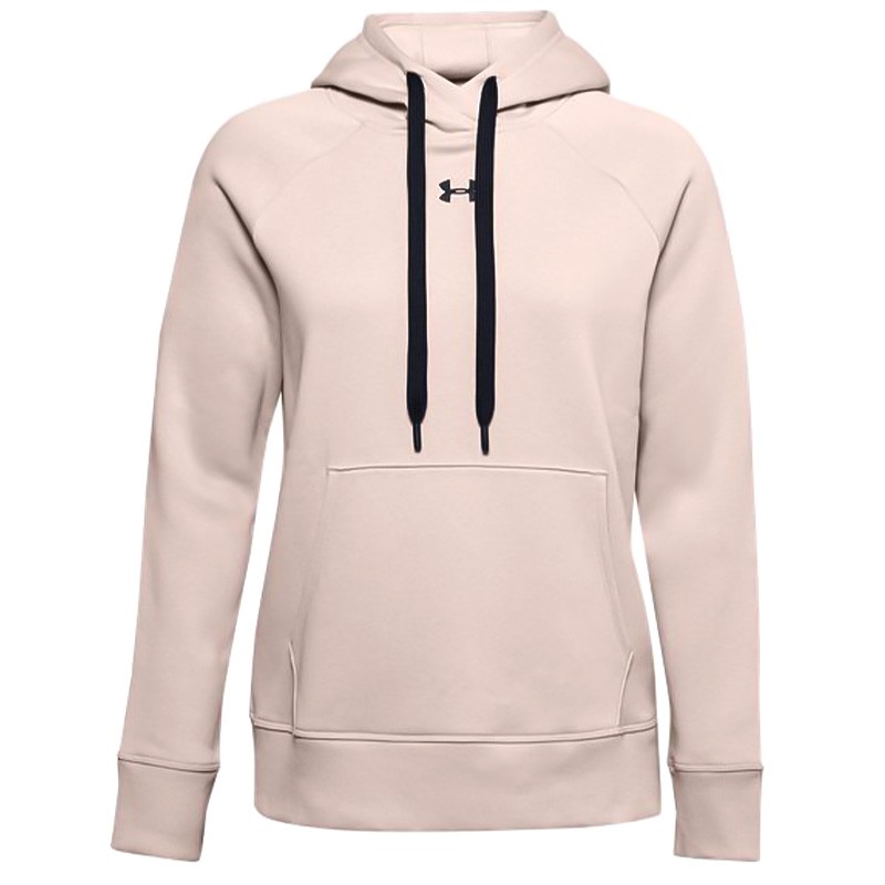 Толстовка женская Under Armour Rival Fleece HB розовая 1356317-679 изображение 1