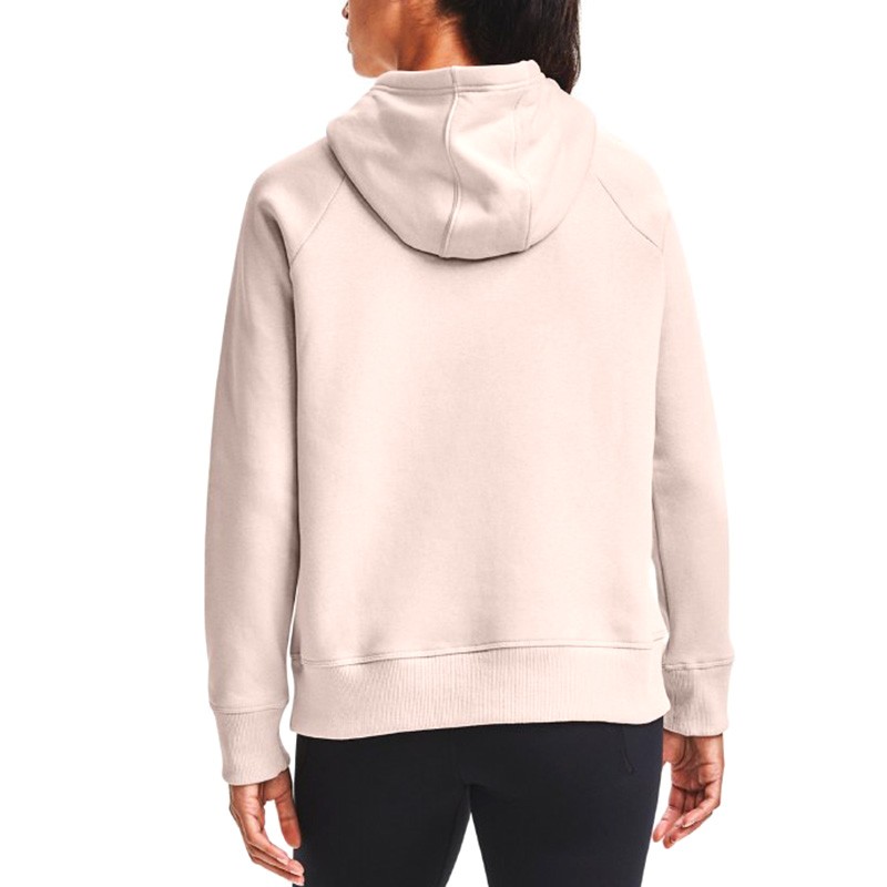 Толстовка женская Under Armour Rival Fleece HB розовая 1356317-679 изображение 4