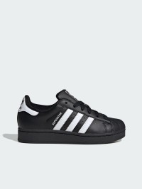 Кроссовки женские Adidas SUPERSTAR II J черные JH9977 изображение 2