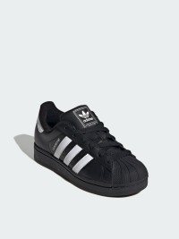 Кроссовки женские Adidas SUPERSTAR II J черные JH9977 изображение 3