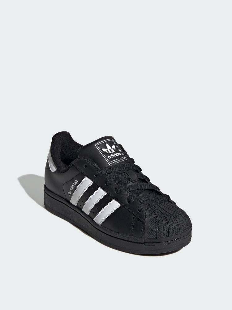 Кроссовки женские Adidas SUPERSTAR II J черные JH9977 изображение 3