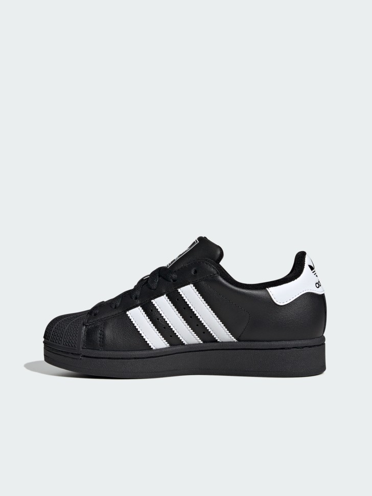 Кроссовки женские Adidas SUPERSTAR II J черные JH9977 изображение 4