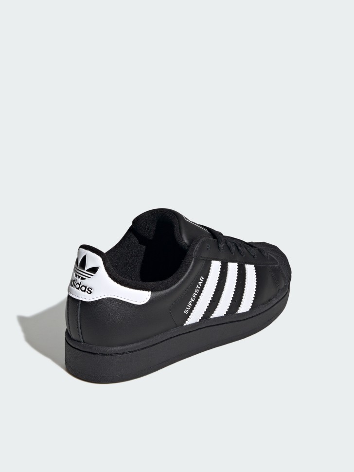 Кроссовки женские Adidas SUPERSTAR II J черные JH9977 изображение 7