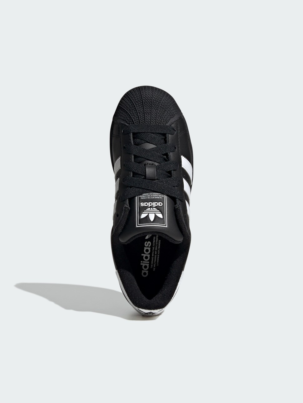 Кросівки жіночі Adidas SUPERSTAR II J чорні JH9977 — фото 8