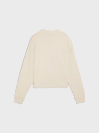 Толстовка женская Puma CLASS Comfort Polo Crew молочная 68813387 изображение 6
