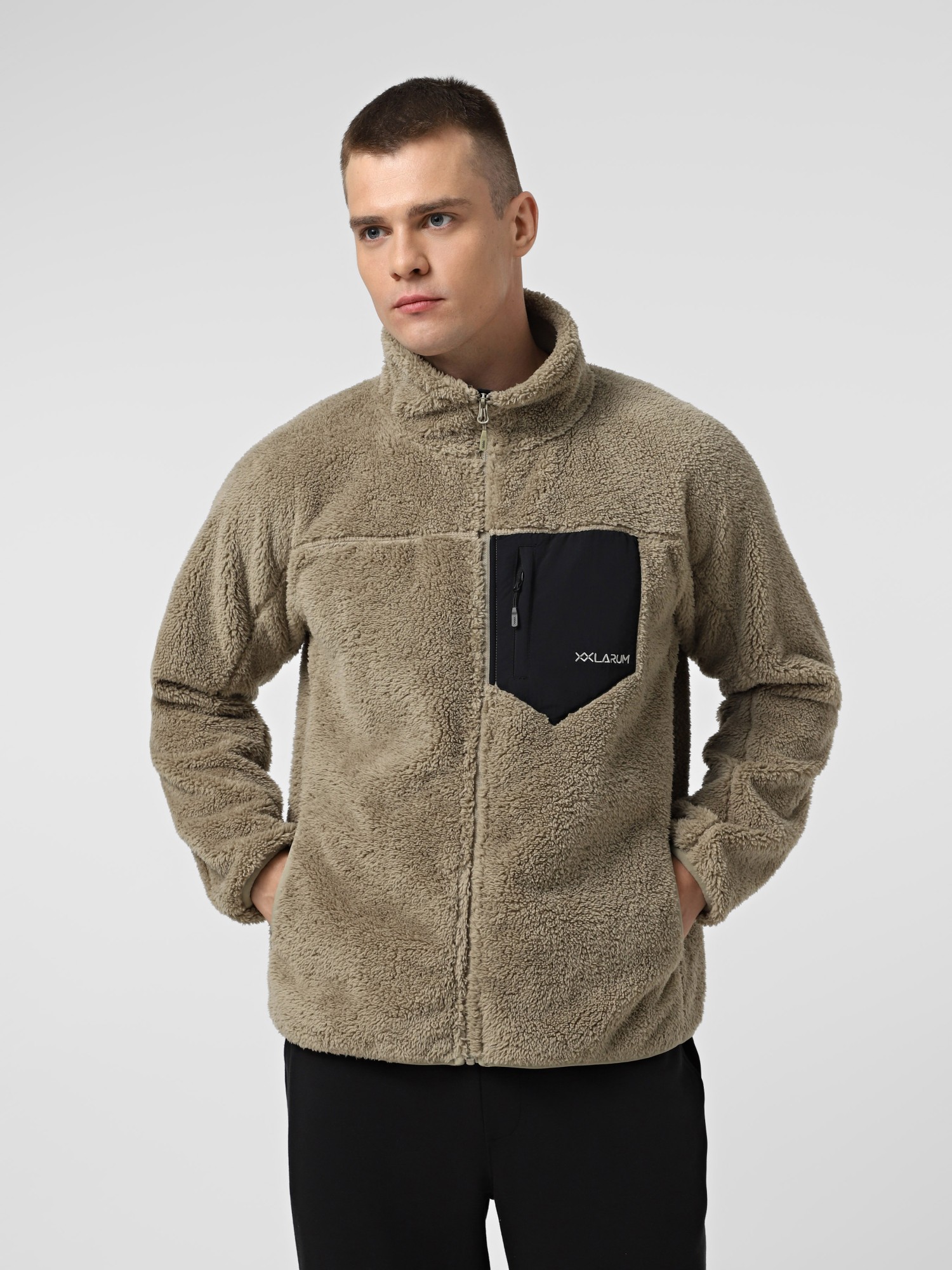 Толстовка чоловіча Larum Mossi оливкова 162508-340 изображение 2