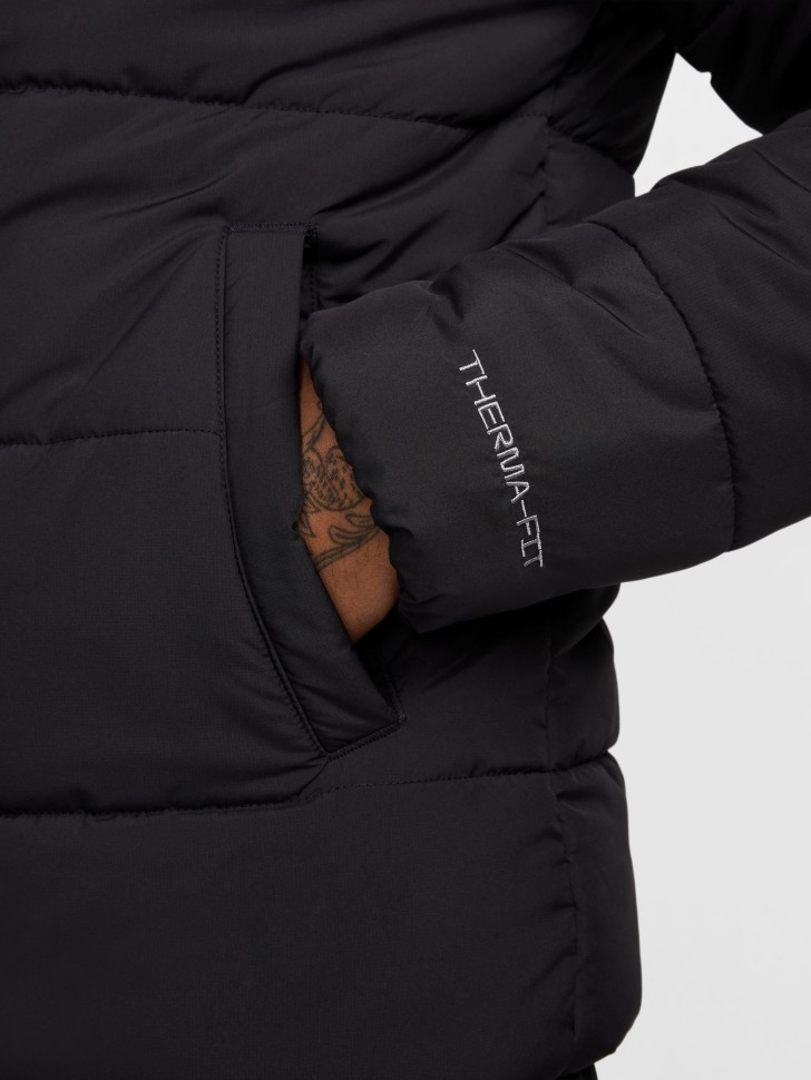 Куртка мужская Nike M NSW OW SYN FILL JKT черная HF6825-010 изображение 6