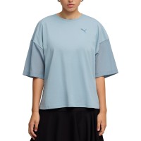 Футболка женская Puma HER Oversized Tee голубая 69188347 изображение 1