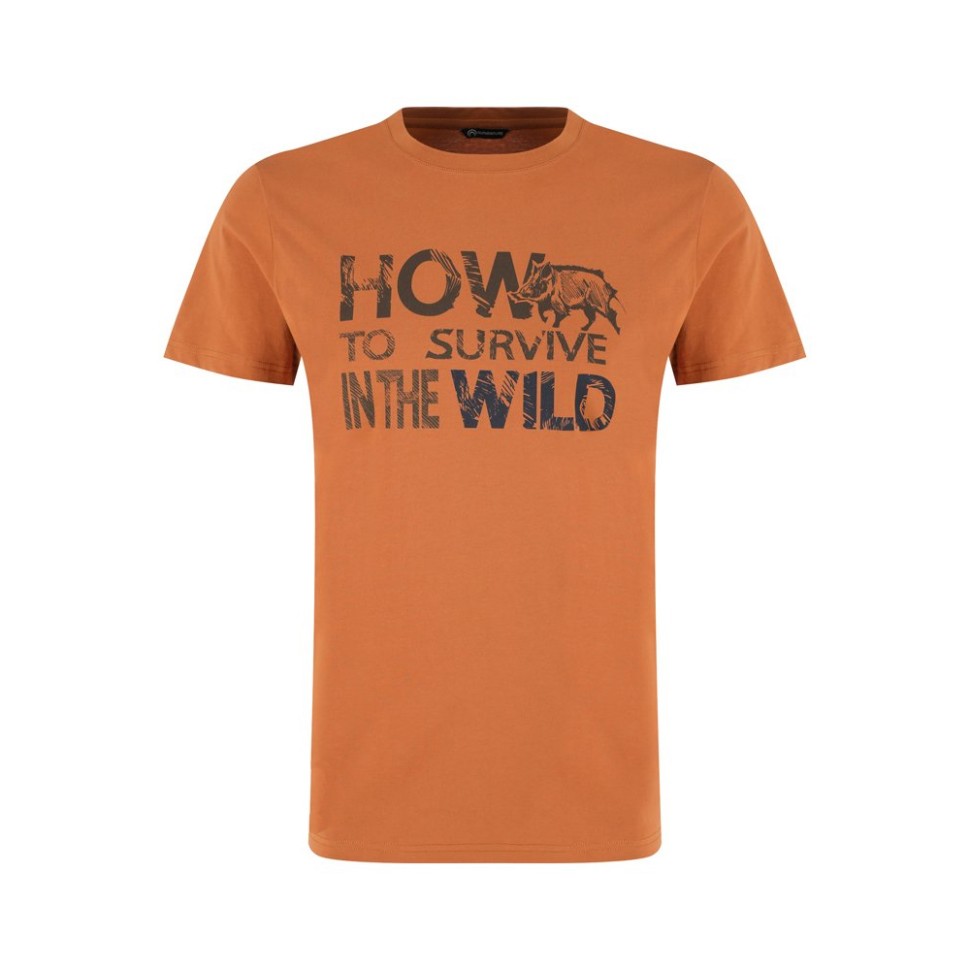 Футболка мужская Outventure коричневая 109467-D3 — Sport City Футболка мужская Outventure коричневая 109467-D3