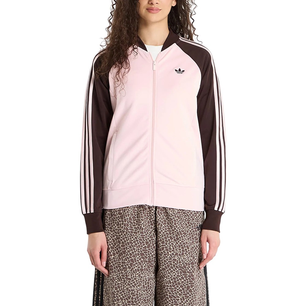 Толстовка женская Adidas SST TT розовая KD3783