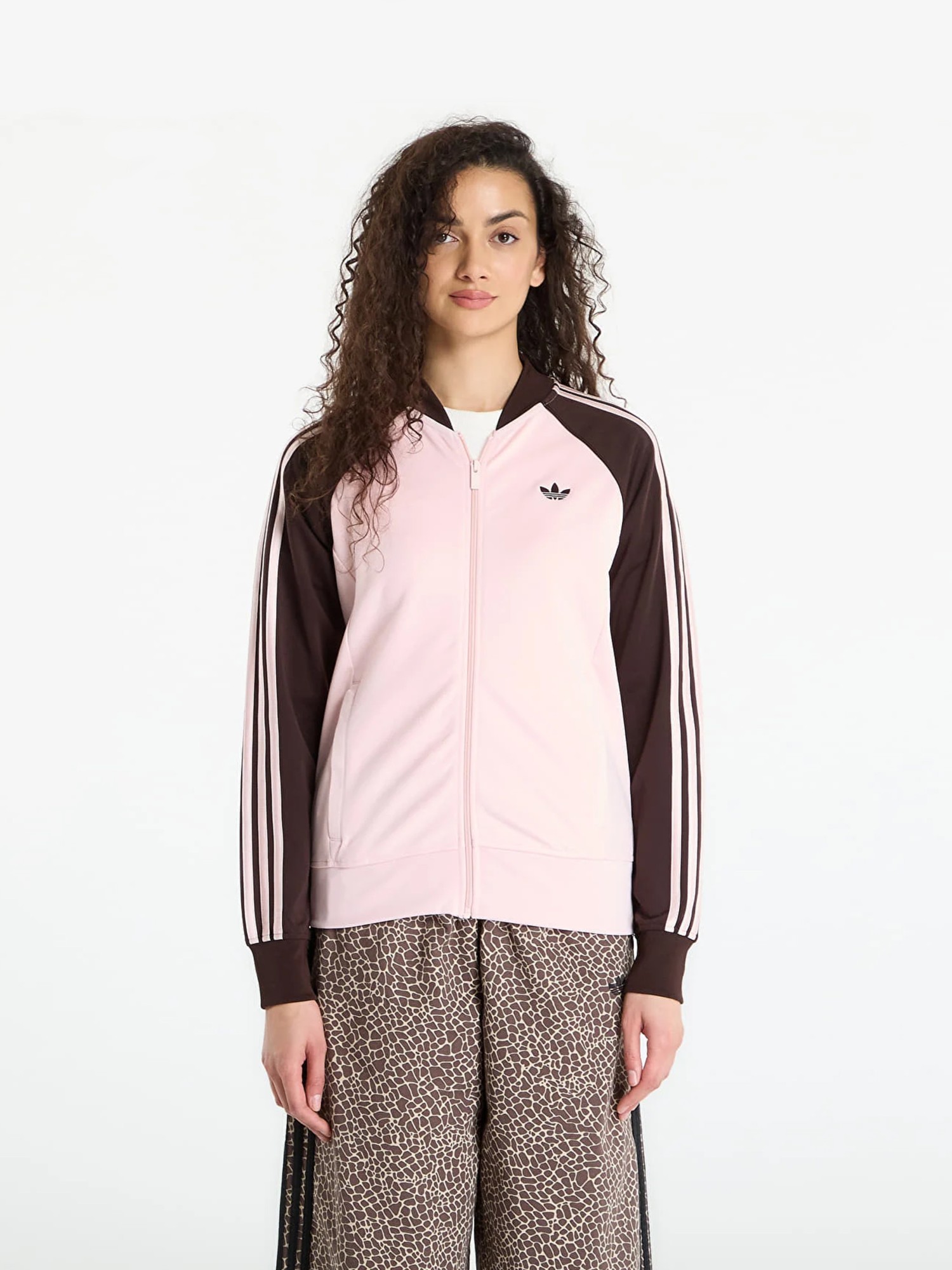Толстовка женская Adidas SST TT розовая KD3783 изображение 2