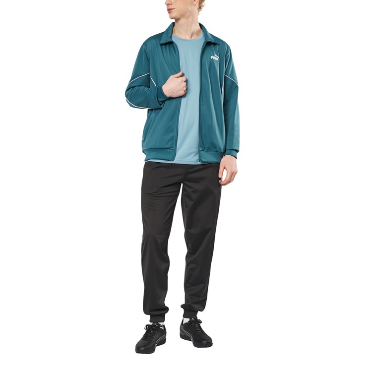 Костюм чоловічий Puma Poly Piping Suit зелений 69176541