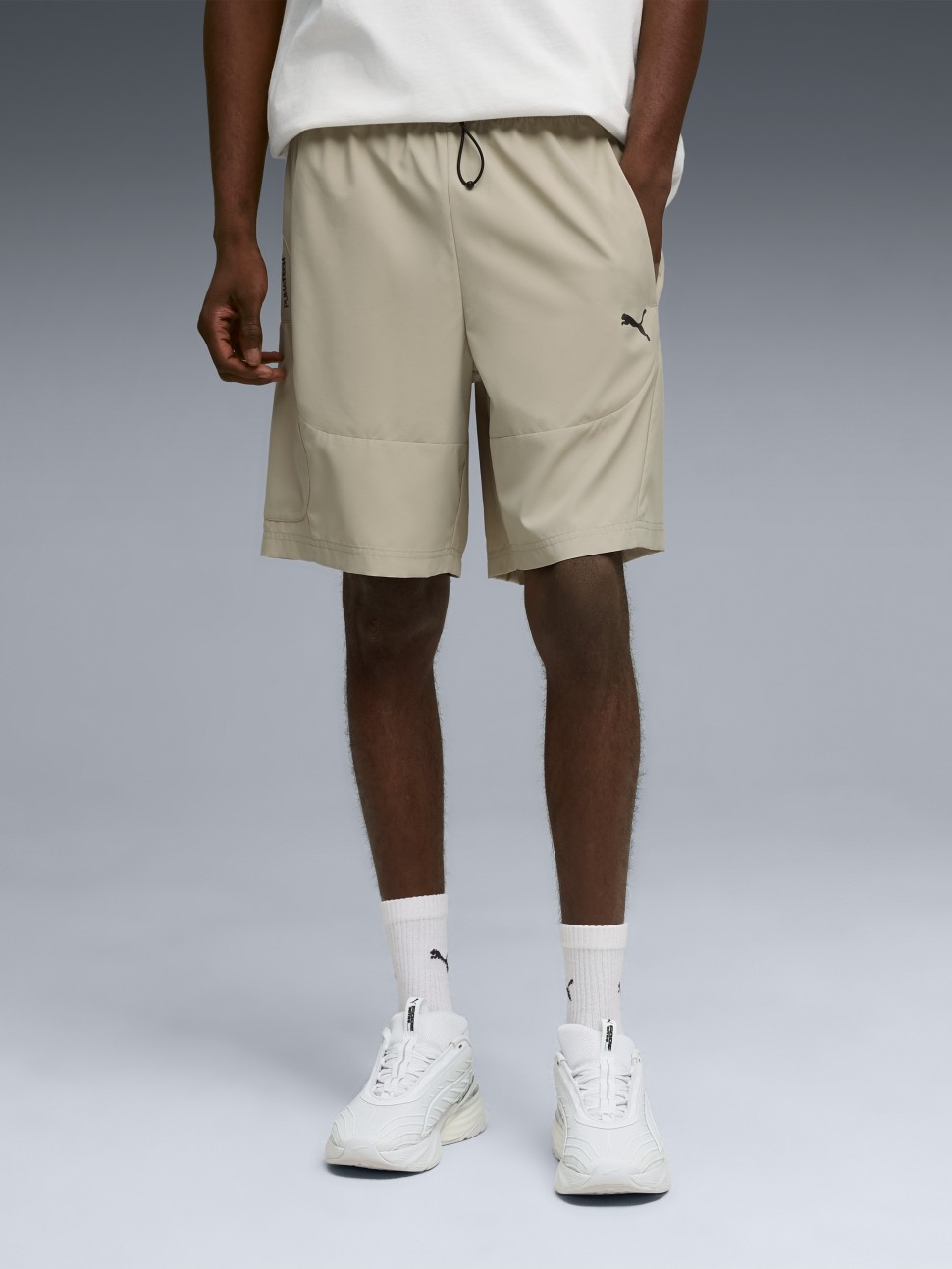 Шорти чоловічі Puma TECH Woven Cargo Shorts оливкові 69218761 — фото 2