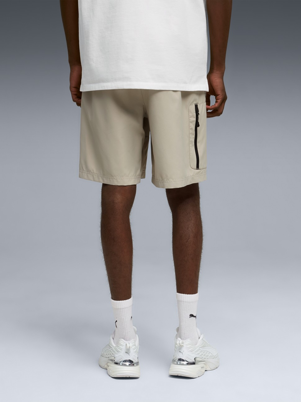 Шорти чоловічі Puma TECH Woven Cargo Shorts оливкові 69218761 — фото 3