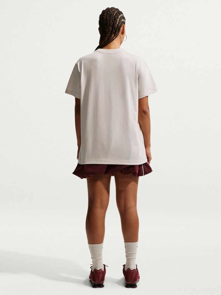 Футболка женская Nike W NSW CLASSIC ST2 TEE бежевая IR7826-072 изображение 3