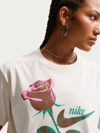 Футболка жіноча Nike W NSW CLASSIC ST2 TEE бежева IR7826-072 изображение 6