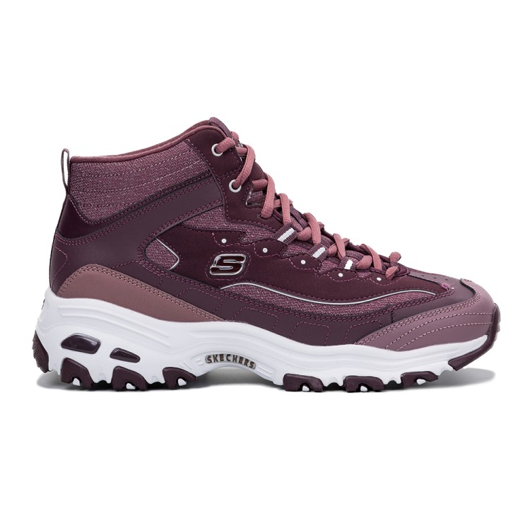 Ботинки женские Skechers D'lites бордовые 66666244 BURG изображение 1