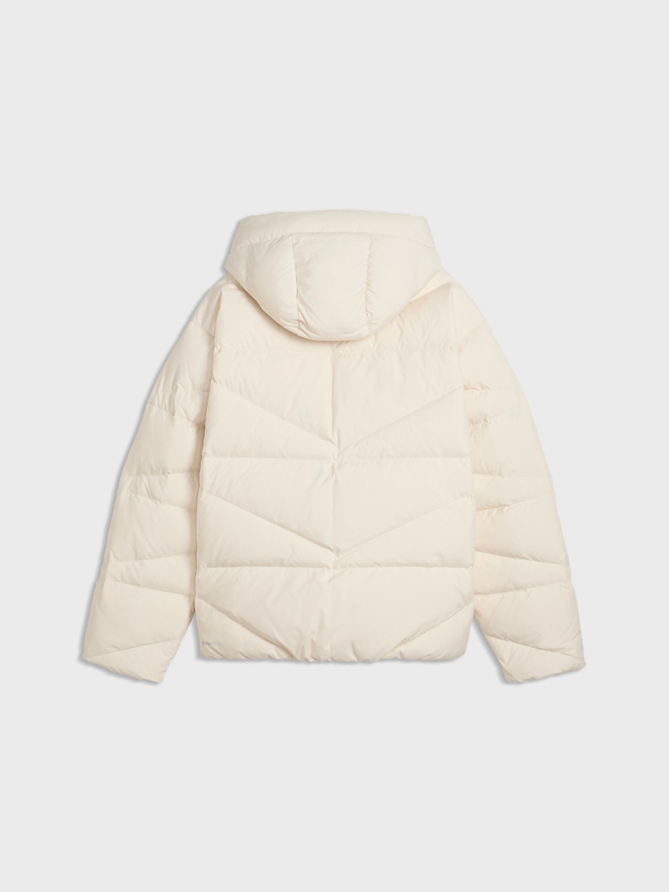 Куртка жіноча Puma Hooded Down Puffer Jacket W молочна 69458087 — фото 6