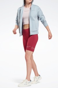 Толстовка женская Reebok Piping Pack Full Zip черная GS9346 изображение 5