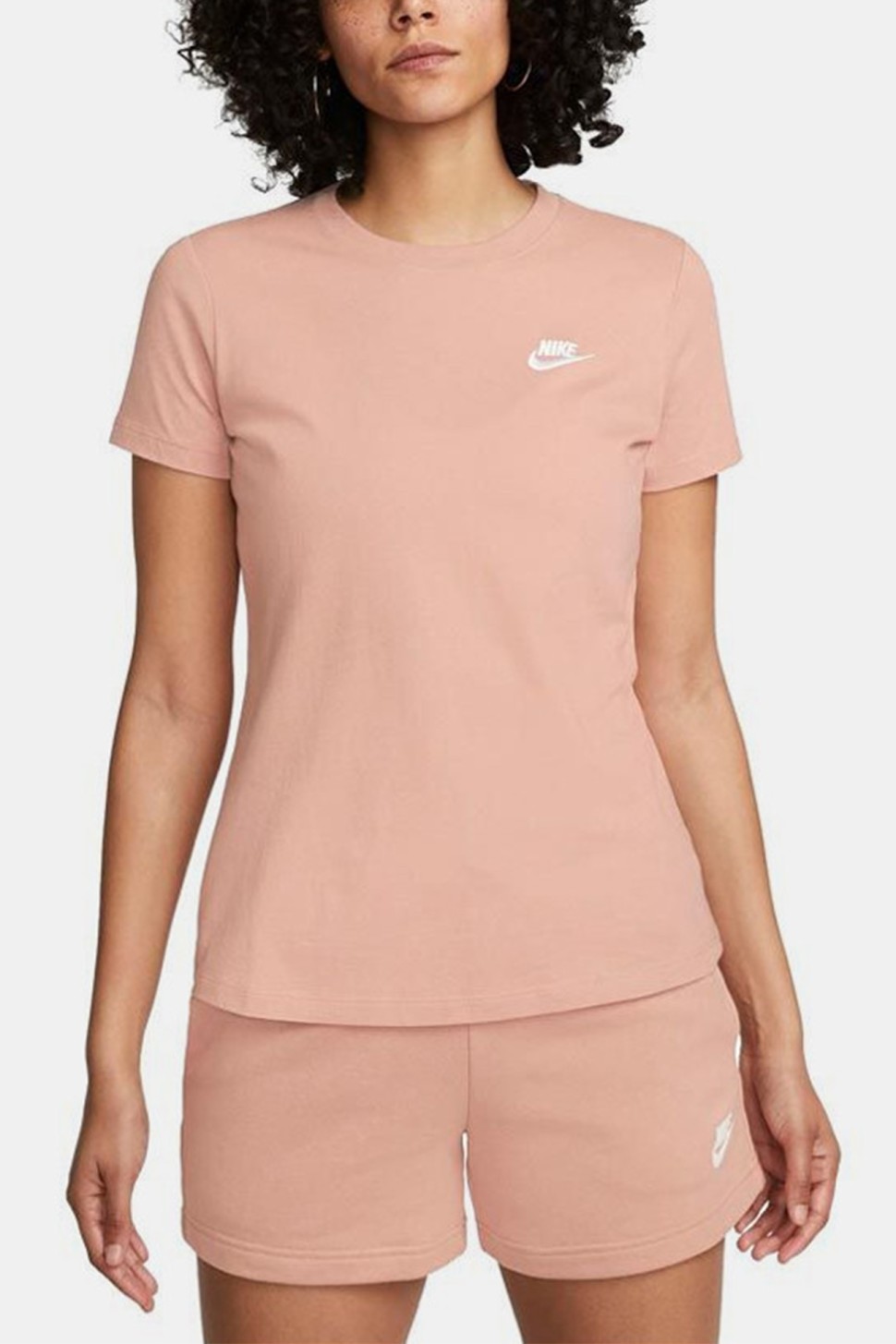 Футболка жіноча Nike W Nsw Club Tee рожева DN2393-609 — фото 2